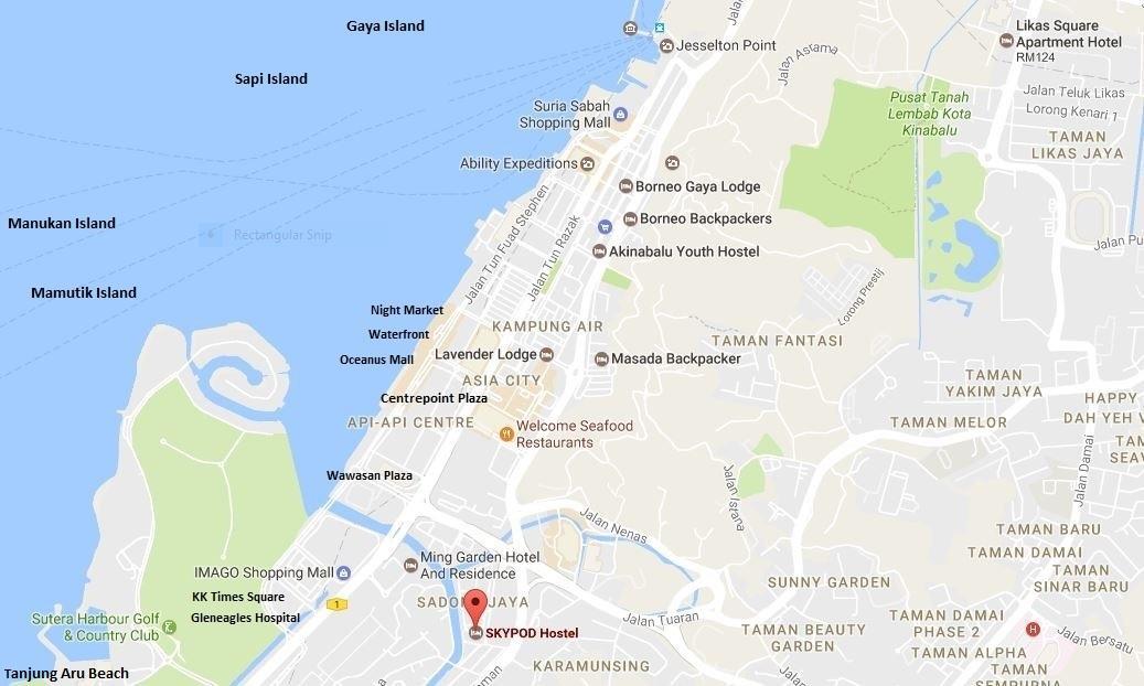 Skypod Boutique Hostel Hostel Kota Kinabalu